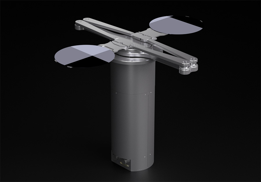 Hệ thống xử lý wafer Robot chân không RR492L400
