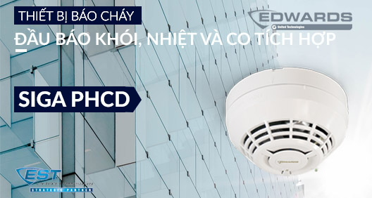 Đầu báo khói, nhiệt và CO tích hợp thông minh