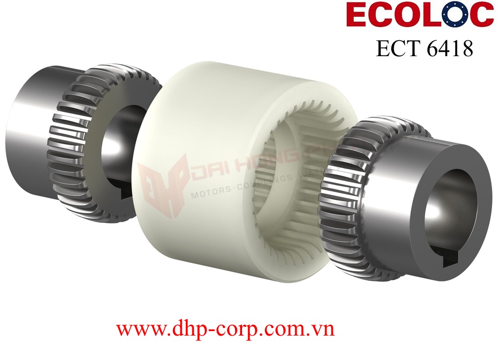 Khớp nối răng vỏ nhựa ECOLOC 38