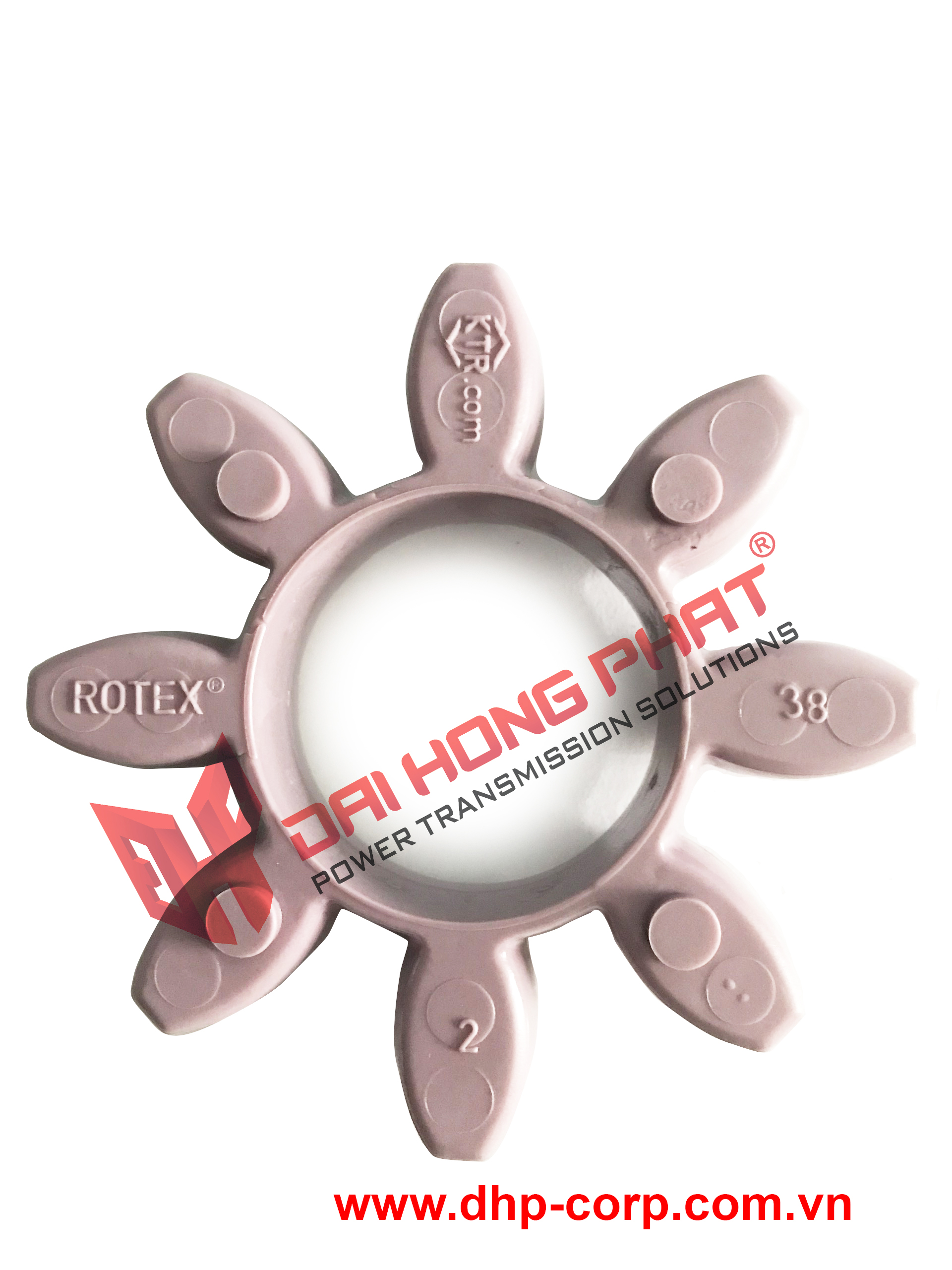 Vòng đệm cao su giảm chấn khớp nối Rotex 38 KTR
