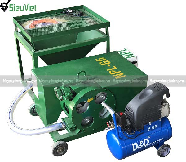 Máy phun vữa trát tường