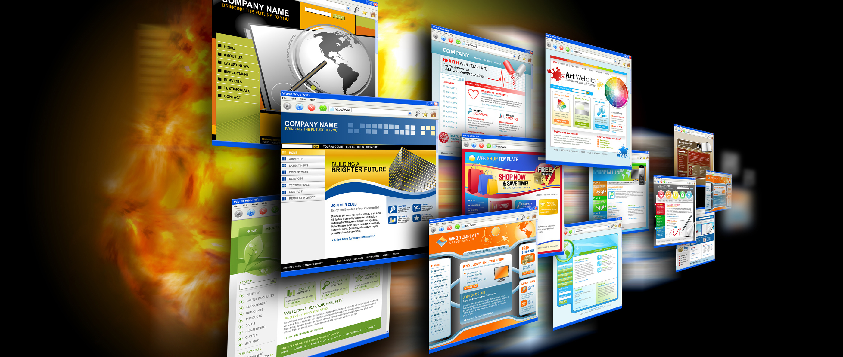 Cho thuê Website, thiết kế Website