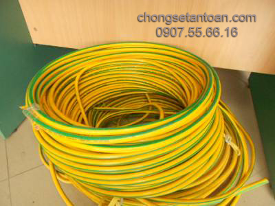 Cáp tiếp địa bọc PVC