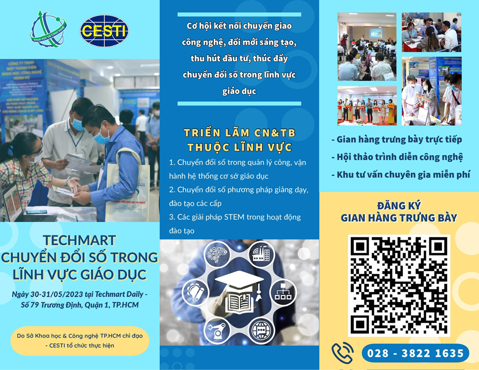 TECHMART CHUYỂN ĐỔI SỐ TRONG QUẢN LÝ, ĐÀO TẠO CHUYÊN NGÀNH GIÁO DỤC NĂM 2023